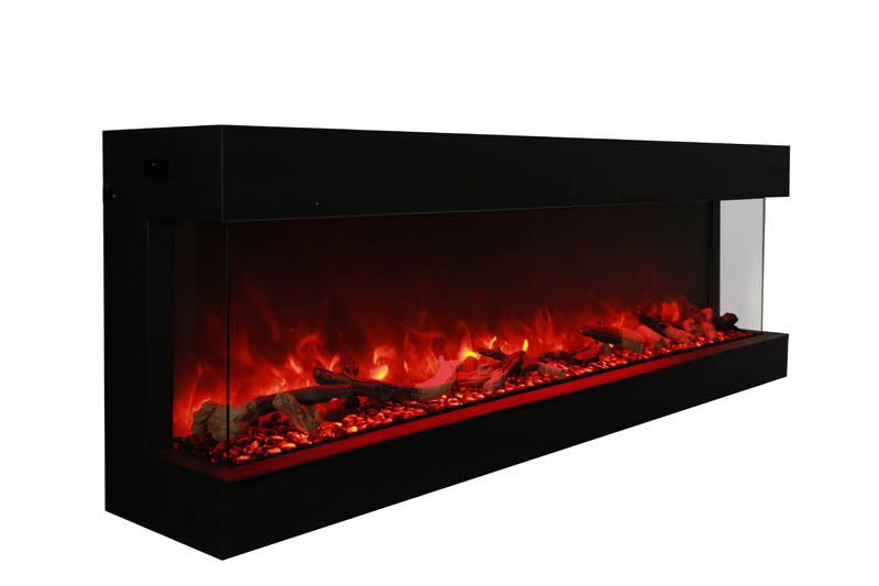 Amantii Tru View 3 Sided Electric Fireplace 72-TRU-VIEW-XL