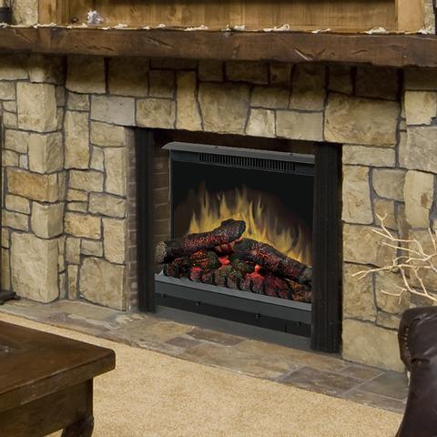 Dimplex Deluxe 23-Inch Electric Firebox with Log Set - DFI2310