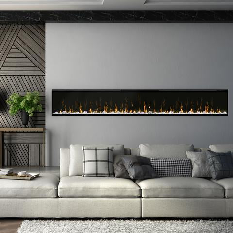 Dimplex IgniteXL® 100" Linear Electric Fireplace with Acrylic Ice Embers - XLF100