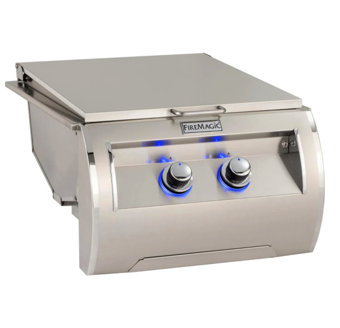 Fire Magic Echelon Diamond Built-In Propane Gas Double Infrared Searing Station - 32885-1P - Fire Magic Grills