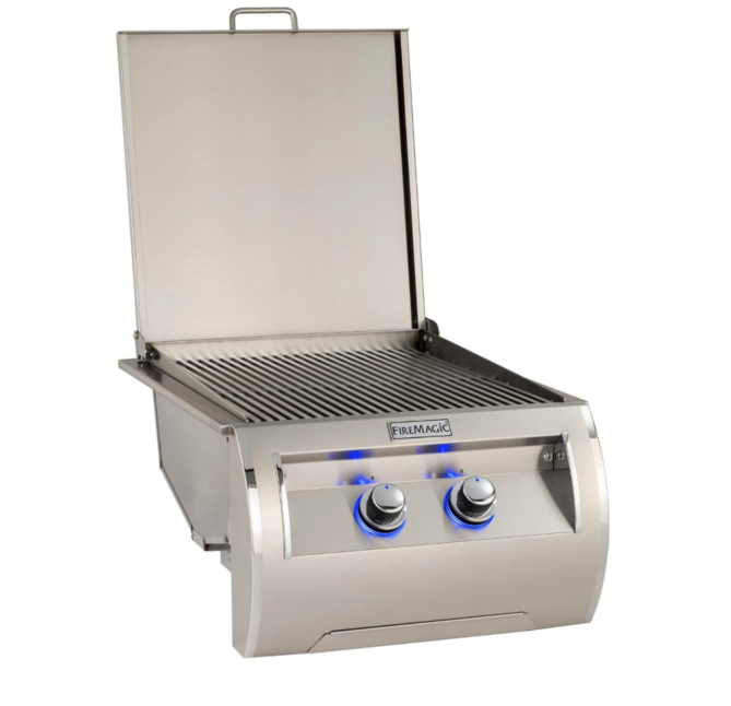 Fire Magic Echelon Diamond Built-In Propane Gas Double Infrared Searing Station - 32885-1P - Fire Magic Grills