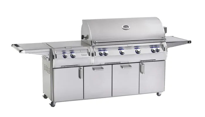 Fire Magic Echelon Diamond E1060s 48" A Series Freestanding Gas Grill With Rotisserie, Infrared Burner, Power Burner & Analog Thermometer, Propane - E1060S-8LAP-51