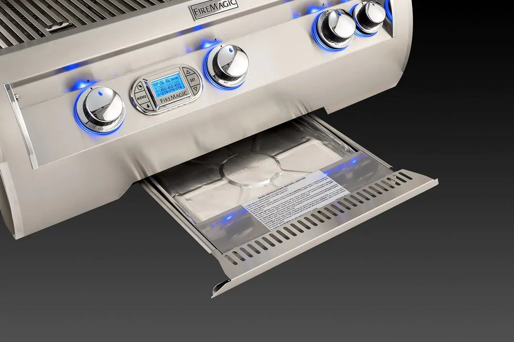 Fire Magic Echelon Diamond E1060s 48" Freestanding Gas Grill With Rotisserie, Single Side Burner & Digital Thermometer, Natural Gas - E1060S-8E1N-62