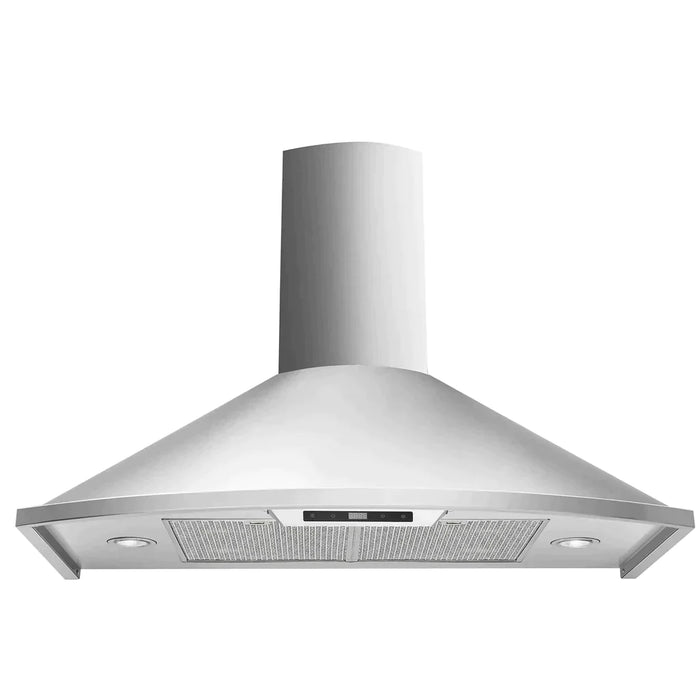 Forno 30" Campobasso Wall Mount Range Hood in Stainless Steel with 450 CFM Motor - FRHWM5010-30