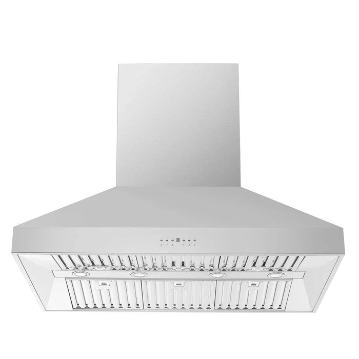 Forno 48-Inch 1200 CFM Island Range Hood in Stainless Steel