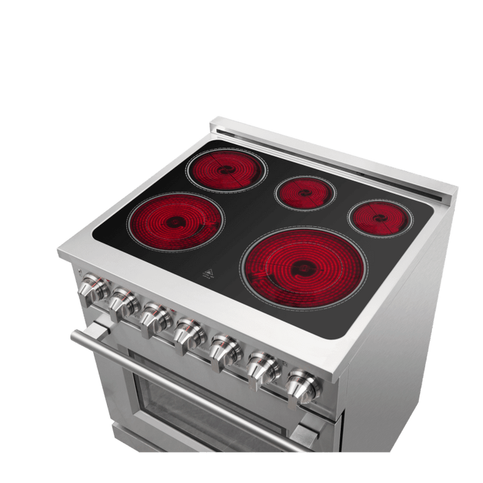 FORNO Massimo 30" Freestanding Electric Range - FFSEL6020-30