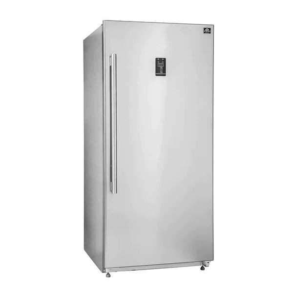 Forno 2-Piece Appliance Package - 36-Inch Dual Fuel Range  & 60-Inch Pro-Style Refrigerator in Stainless Steel